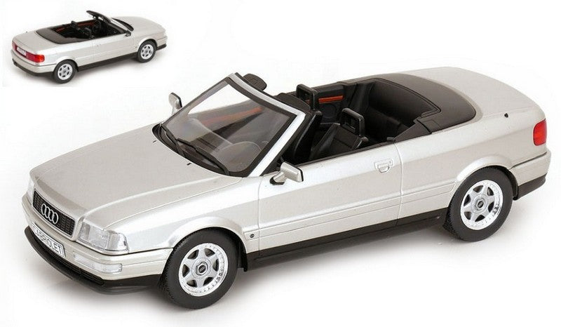 Audi Cabriolet 1991 argent – Model Car Group 1:18 – MCG181225