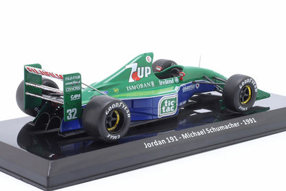 Premium Collectibles 1/24-Michael Schumacher 1991-Team 7up  Jordan J191