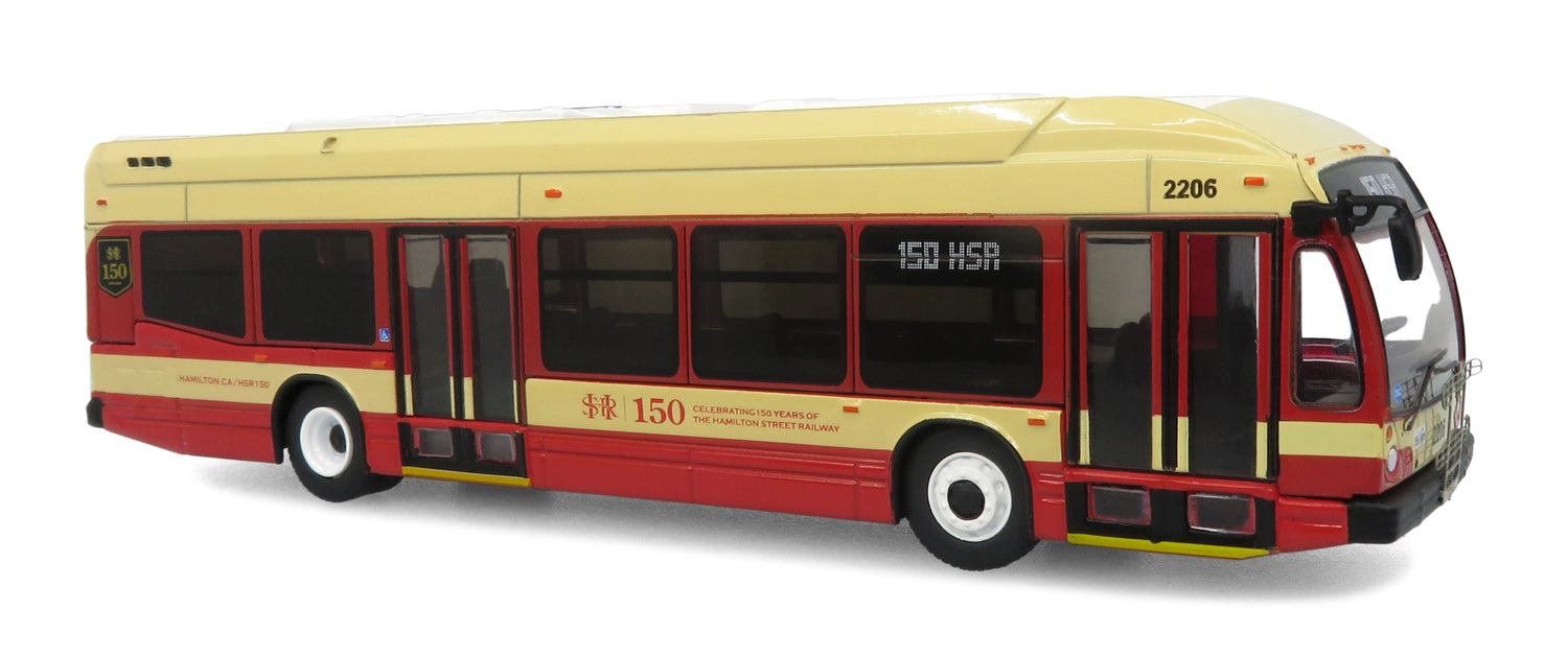 (LIMIT 1 PER CLIENT- 1 PAR CLIENT) Nova Bus LFSH Transit Bus: Hamilton - 150th Anniversary