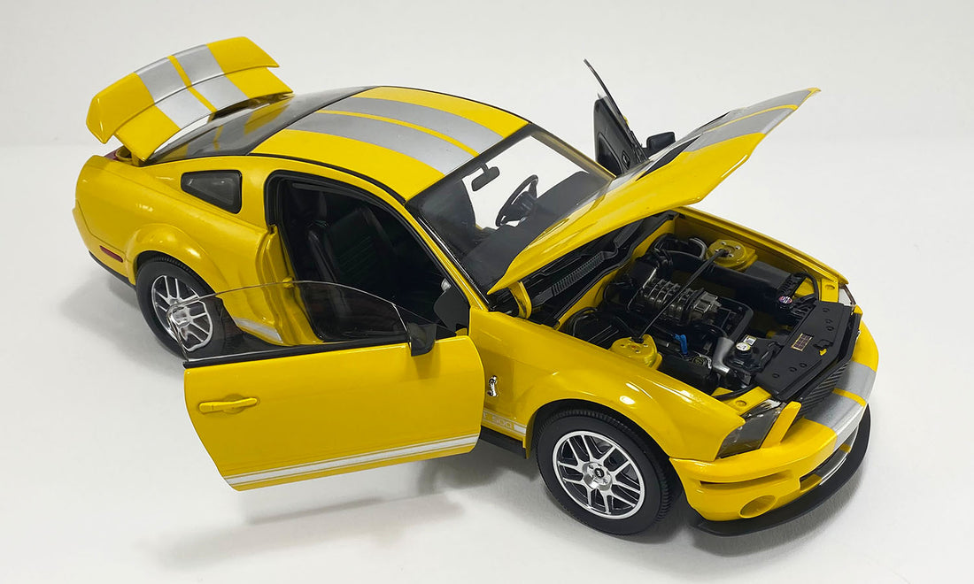 2007 Ford Mustang Shelby GT500 - Yellow (SC18005)