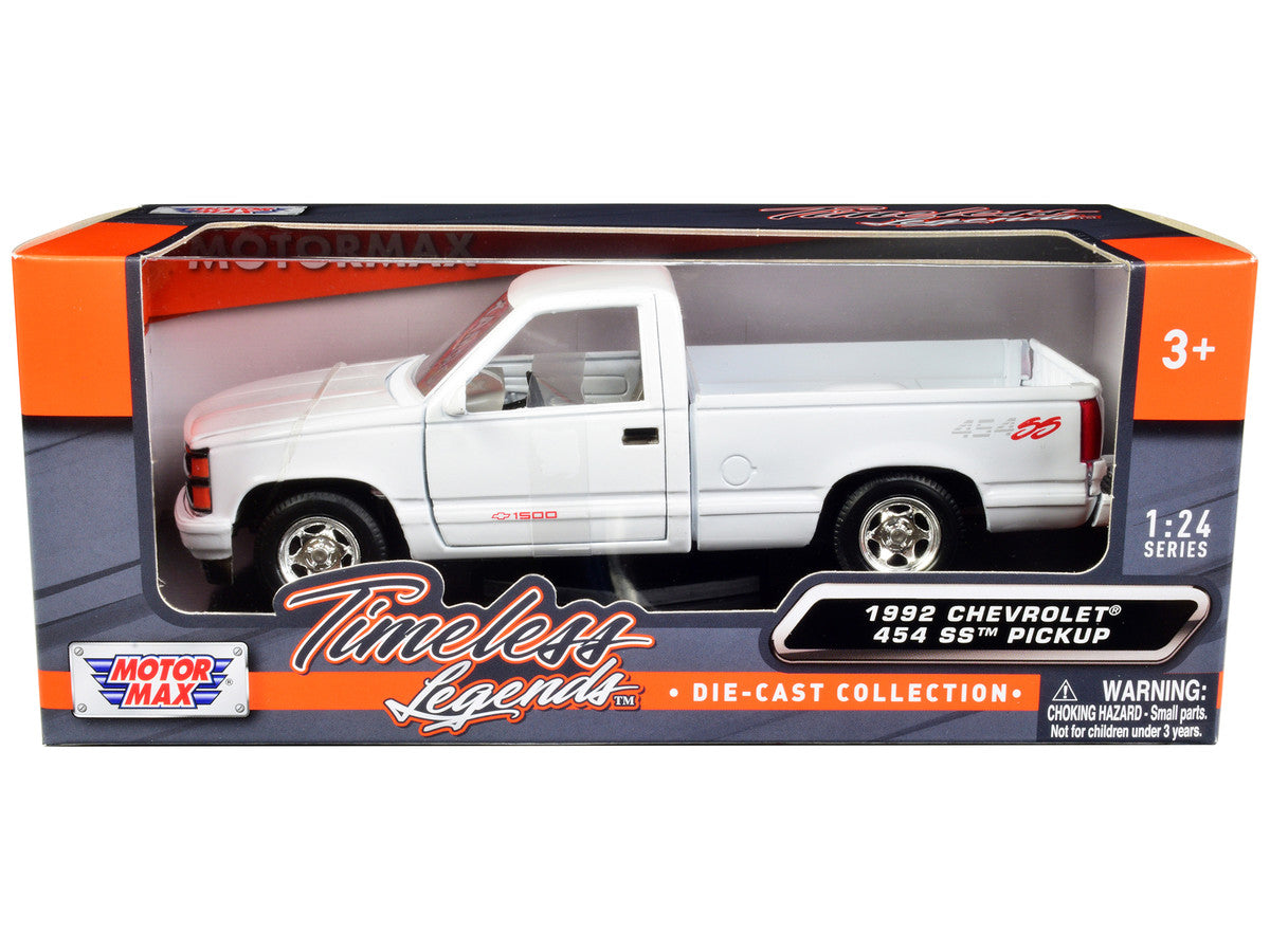 1992 Chevrolet 454 SS Pickup Truck – Blanc
