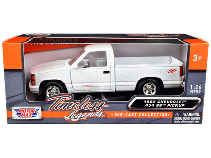 1992 Chevrolet 454 SS Pickup Truck – Blanc