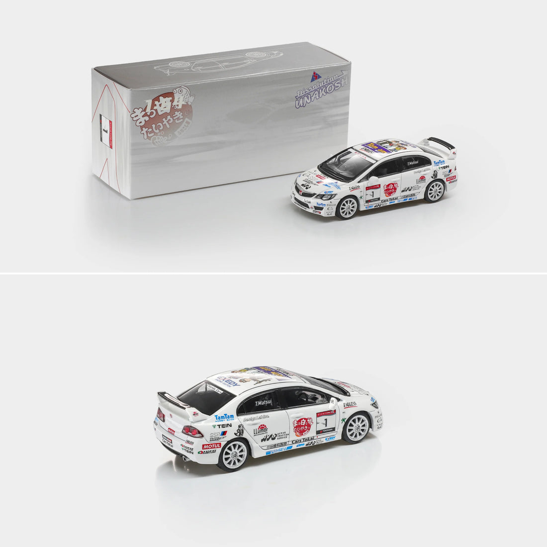 (PRE-ORDER 2026) MODEL MODEL 1:64 Honda Civic Type-R FD2 