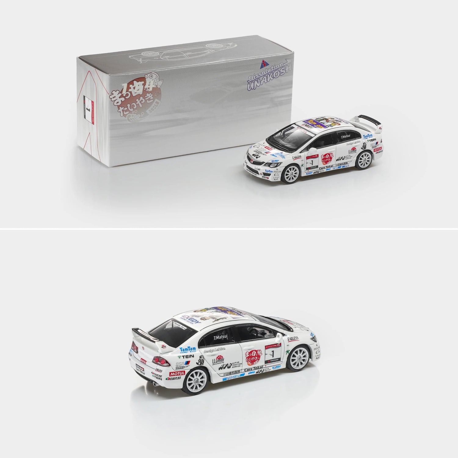 (PRE-ORDER 2026) MODEL MODEL 1:64 Honda Civic Type-R FD2 