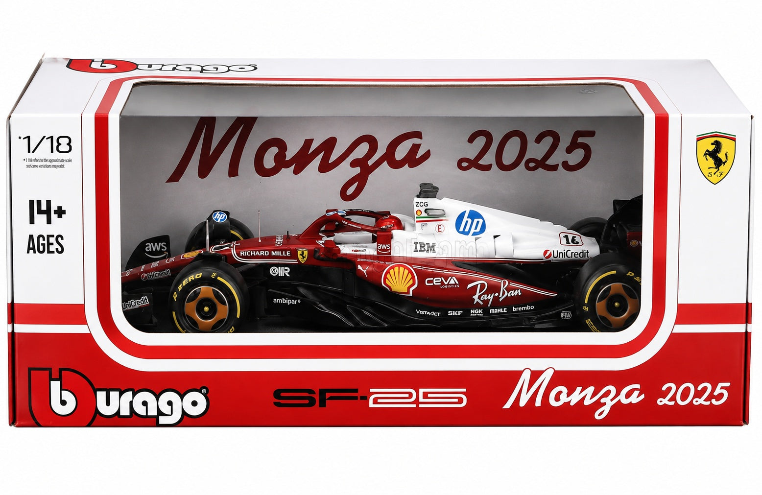 Bburago 1:18 Ferrari F1 SF-25 