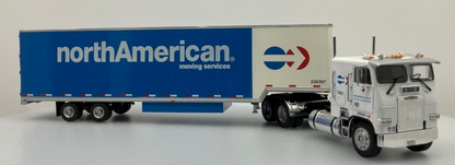 Freightliner FLD COE w/ Moving Trailer: North American Van Lines (1:43)