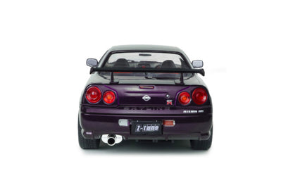 Solido 1:18 Nissan Skyline GT-R (BNR34) Z-Tune 1999 – Violet Midnight Purple – S1804311