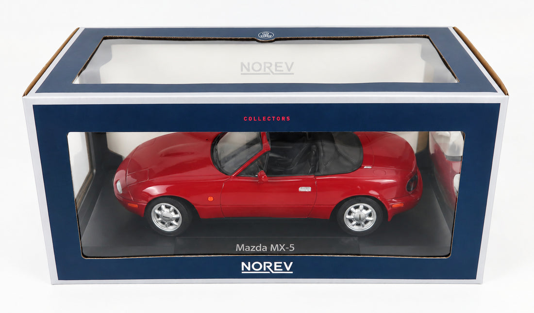 (PRE-ORDER 2027) Norev 1:18 1989 Mazda MX-5 Spider – Red 188020