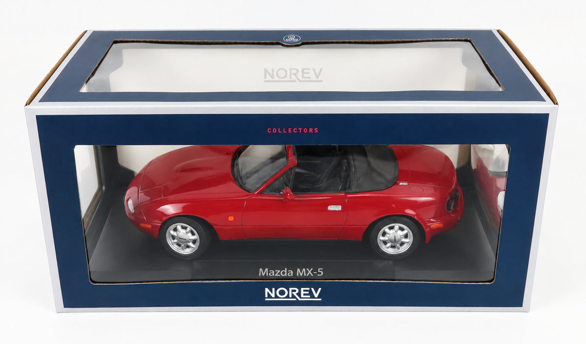 (PRE-ORDER 2027) Norev 1:18 1989 Mazda MX-5 Spider – Red 188020
