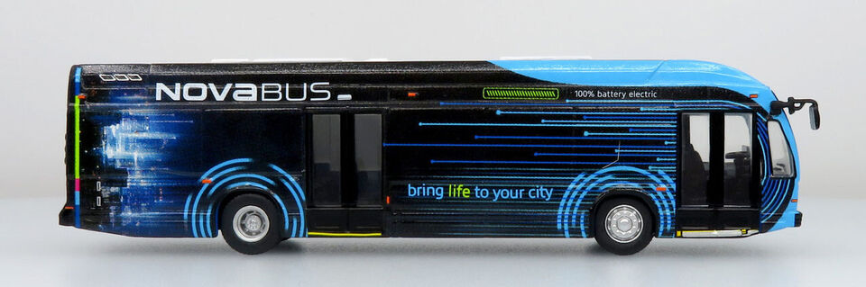 Nova LFSE Transit Bus (Electric version) Nova Bus Demonstrator/Corporate Livery