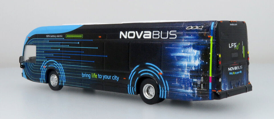Nova LFSE Transit Bus (Electric version) Nova Bus Demonstrator/Corporate Livery