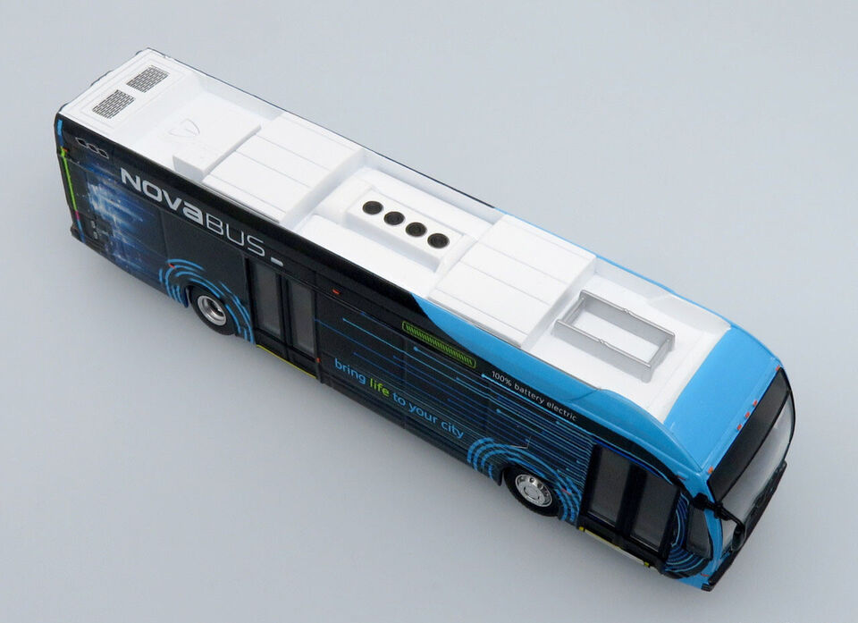 Nova LFSE Transit Bus (Electric version) Nova Bus Demonstrator/Corporate Livery