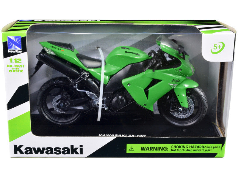 Kawasaki ZX-10R Ninja Motorcycle Vert/Green 1/12