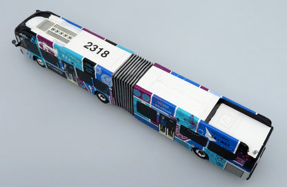 New Flyer Articulated Xcelsior XN60 5 Door Bus AC Transit Tempo