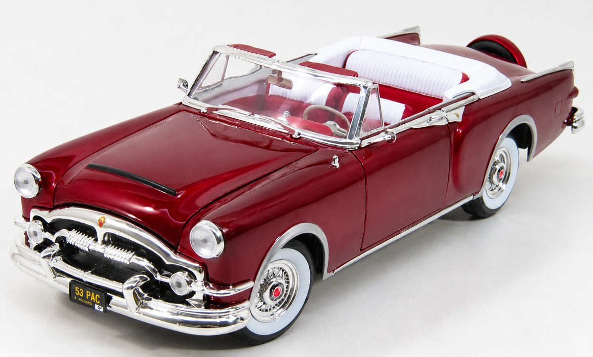 Lucky Die Cast 1:18 Packard Caribbean Cabriolet 1953 – Bourgogne – 92798BUR