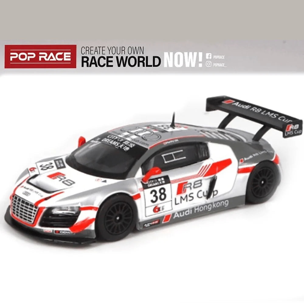 POPRACE 1/64-Audi R8 LMS - No.38 Macau GT Cup 2013 Marchy Lee PR64-R8UL-13MGC38