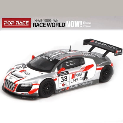POPRACE 1/64-Audi R8 LMS - No.38 Macau GT Cup 2013 Marchy Lee PR64-R8UL-13MGC38