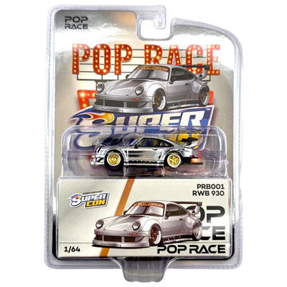 ポップレース 1/64 RWB 930 シルバークローム POPRACE 1/64-RWB 930 Silver Chrome *Las Vegas Supercon 2026