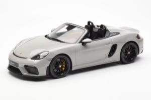 GT Spirit 1:18 Porsche 718 (982) Spyder 2020 – Gris Craie – GT436