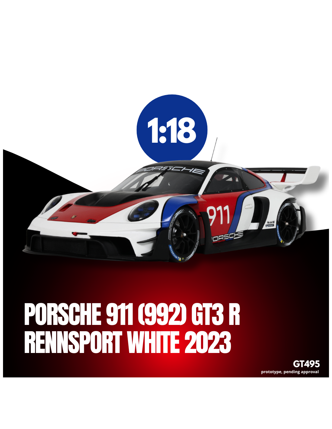 GT SPIRIT- Porsche 911 (992) GT3 R Rennsport 2023