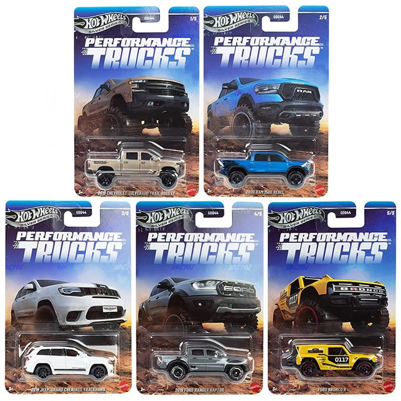 Hot Wheels Silver Series 2026 Performance Truck Series - 5-Car Assortment - GDG44-957T