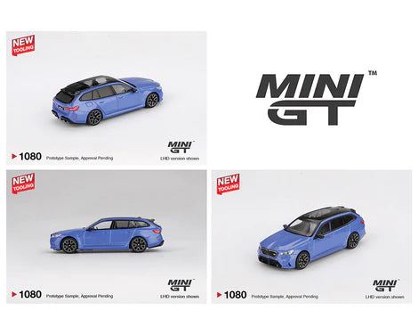 MINI GT- BMW M5 Touring (G99) – Marina Bay Blue Metallic (MGT01080-BL)