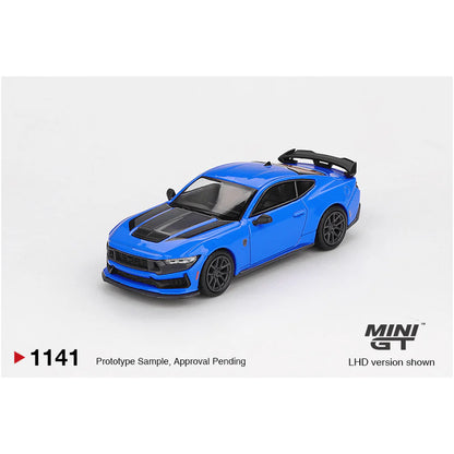 (PRE-ORDER 2026) MINI GT-Ford Mustang Dark Horse 2024 – Grabber Blue MGT01141-BL