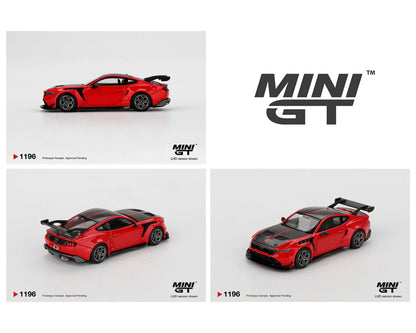 (PRE-ORDER 2026) Mini GT- Ford Mustang GTD – Race Red MGT01196-BL