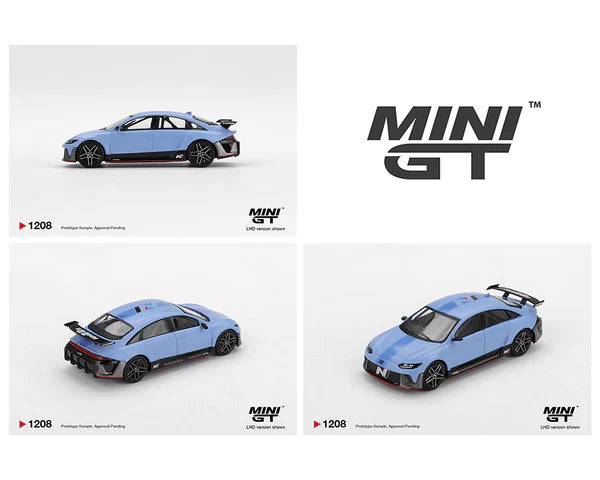 (PRE-ORDER 2026) Mini GT-Hyundai RN22e (VP1) – Light Blue – Korea Exclusive MGT01208-L
