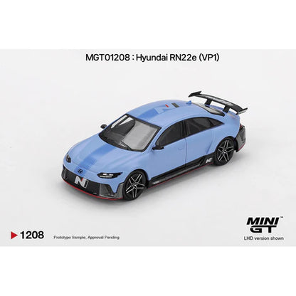 (PRE-ORDER 2026) Mini GT-Hyundai RN22e (VP1) – Light Blue – Korea Exclusive MGT01208-L