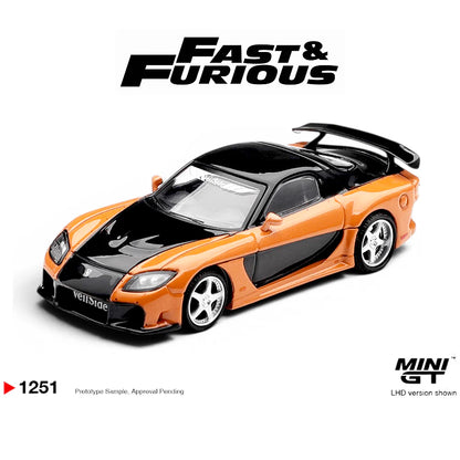 (PRE-ORDER 2026) Mini GT 1:64 Mazda RX-7 VeilSide Fortune “The Fast and the Furious: Tokyo Drift” Han Seoul-Oh – Limited Edition (MGT01251-BL)
