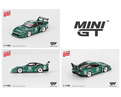 (PRE-ORDER 2026) MINI GT-Nissan LB-Super Silhouette 180SX 2026 TAS Green MGT01163-BL