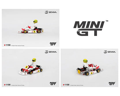 (PRE-ORDER 2026) MINI GT-  Senna Kart 
