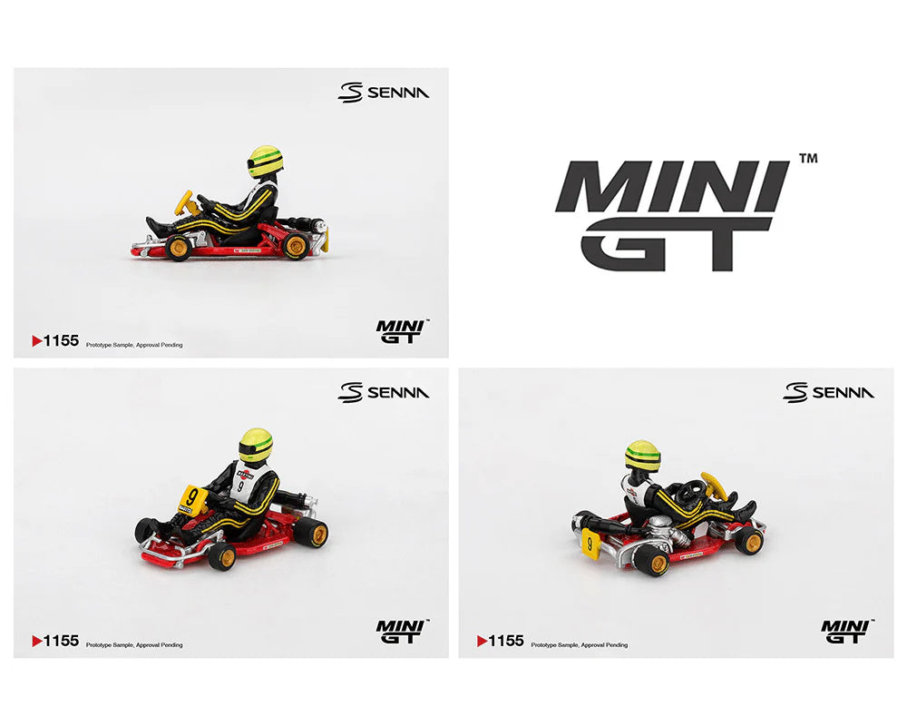 (PRE-ORDER 2026) MINI GT- Senna Kart Formula K 