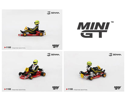 (PRE-ORDER 2026) MINI GT- Senna Kart Formula K 