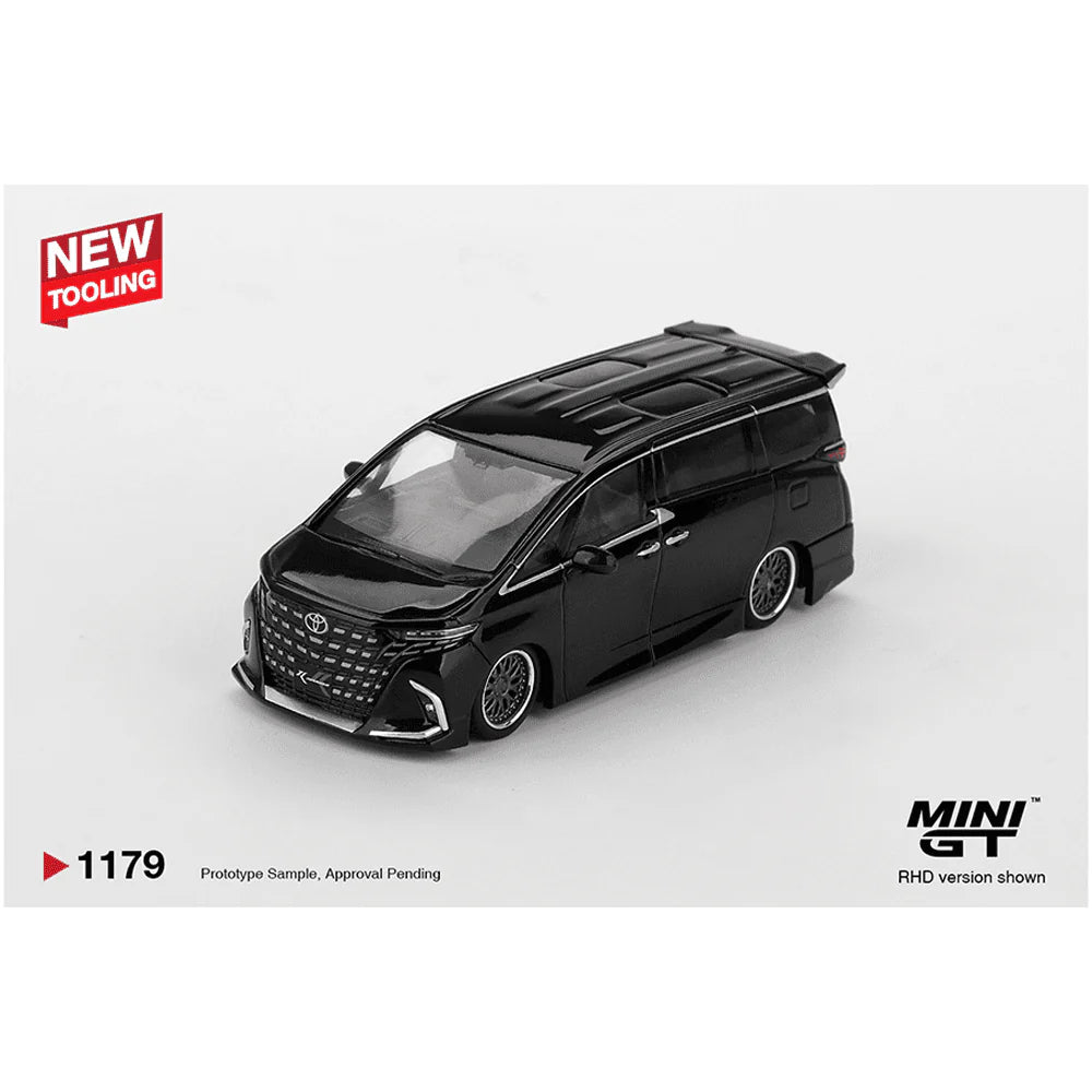 (PRE-ORDER 2026) MINI GT-Toyota Alphard 40 KUHL – Black MGT01179-BL