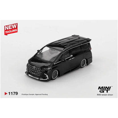 (PRE-ORDER 2026) MINI GT-Toyota Alphard 40 KUHL – Black MGT01179-BL