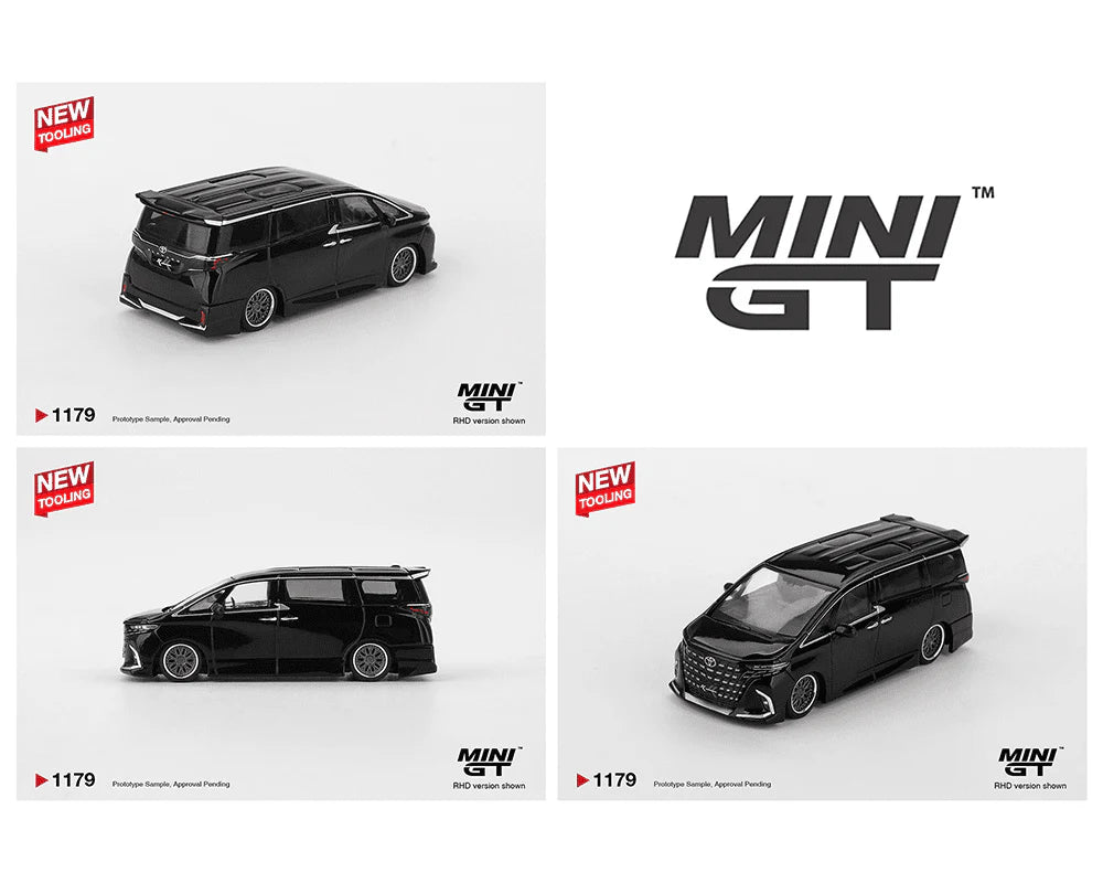(PRE-ORDER 2026) MINI GT-Toyota Alphard 40 KUHL – Black MGT01179-BL
