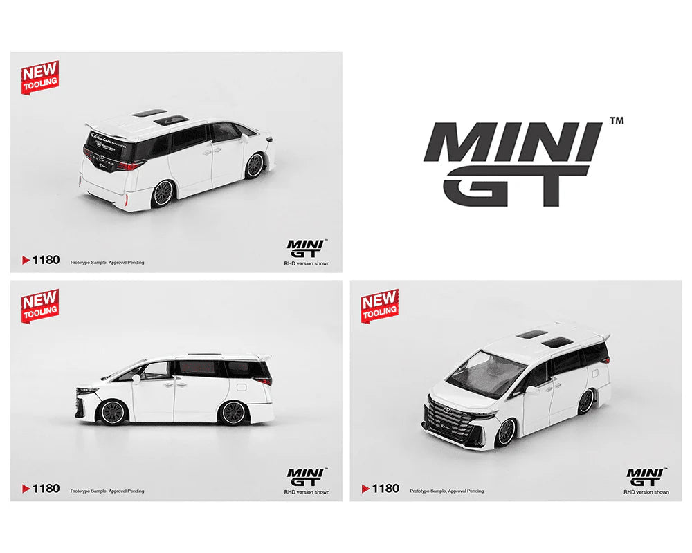 (PRE-ORDER 2026) MINI GT-Toyota Alphard 40 KUHL – White MGT01180-BL