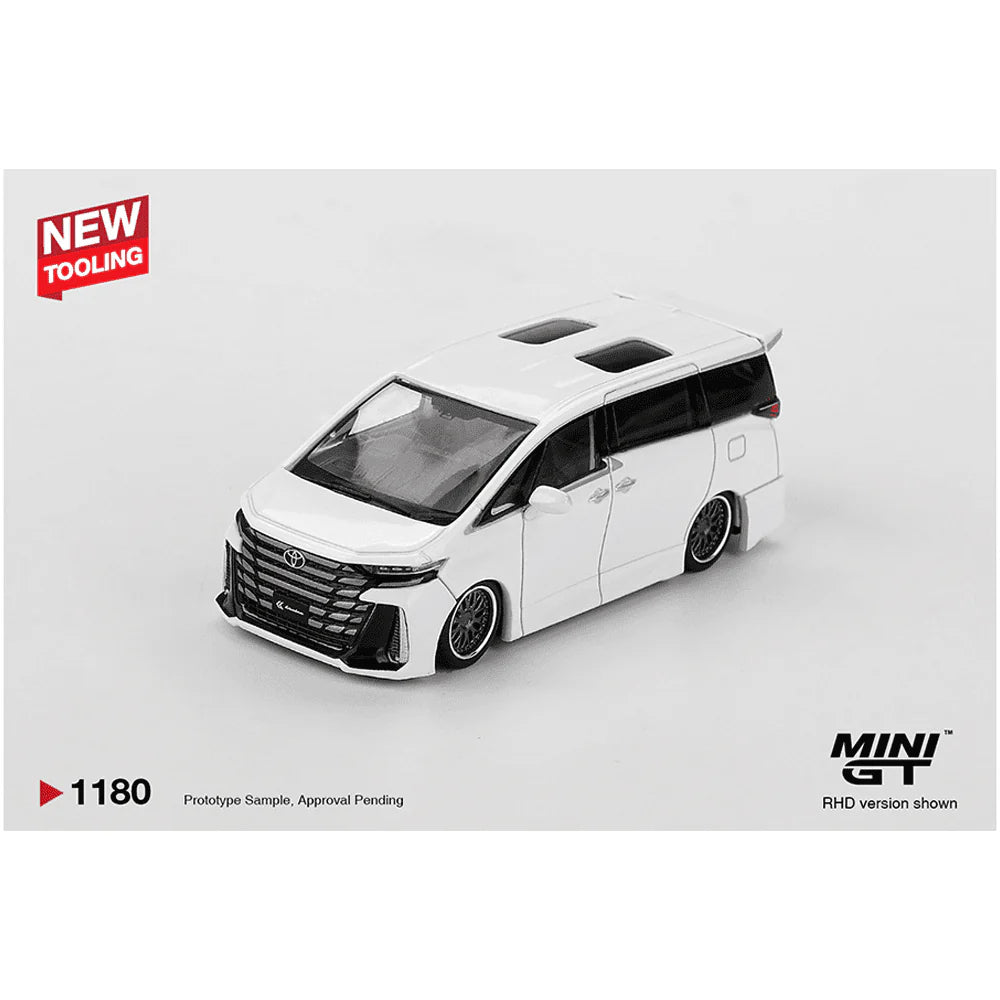 (PRE-ORDER 2026) MINI GT-Toyota Alphard 40 KUHL – White MGT01180-BL