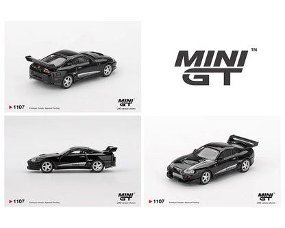 (PRE-ORDER 2026) MINI GT- Toyota Supra VeilSide Combat V-II – Black MGT01107-BL