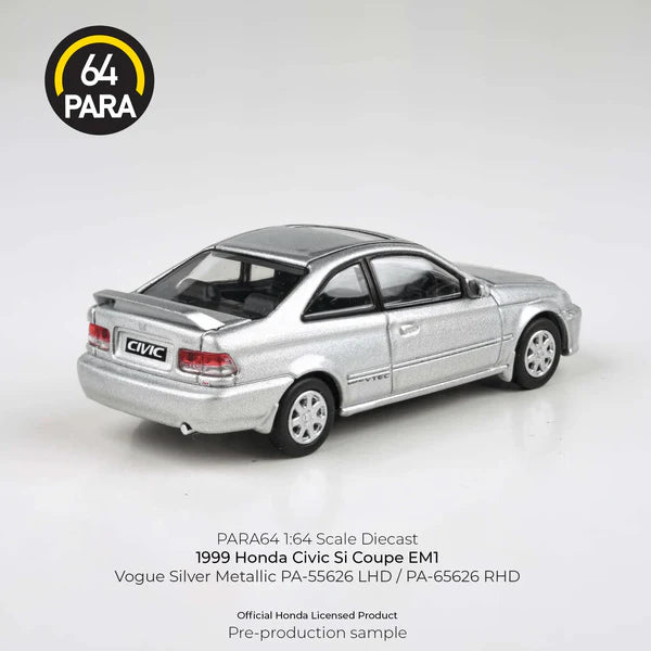 1999 Honda Civic Si Coupe EM1 - Vogue Silver Metallic, PA-55626