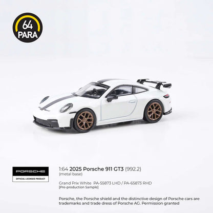 Para64 - 2025 Porsche 911 GT3 (992.2) Grand Prix White (PA-55873)