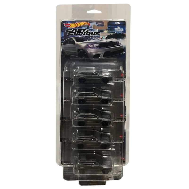 EvoRetro - Premium Hot Wheels 5-Car Protector (PACK OF 5)