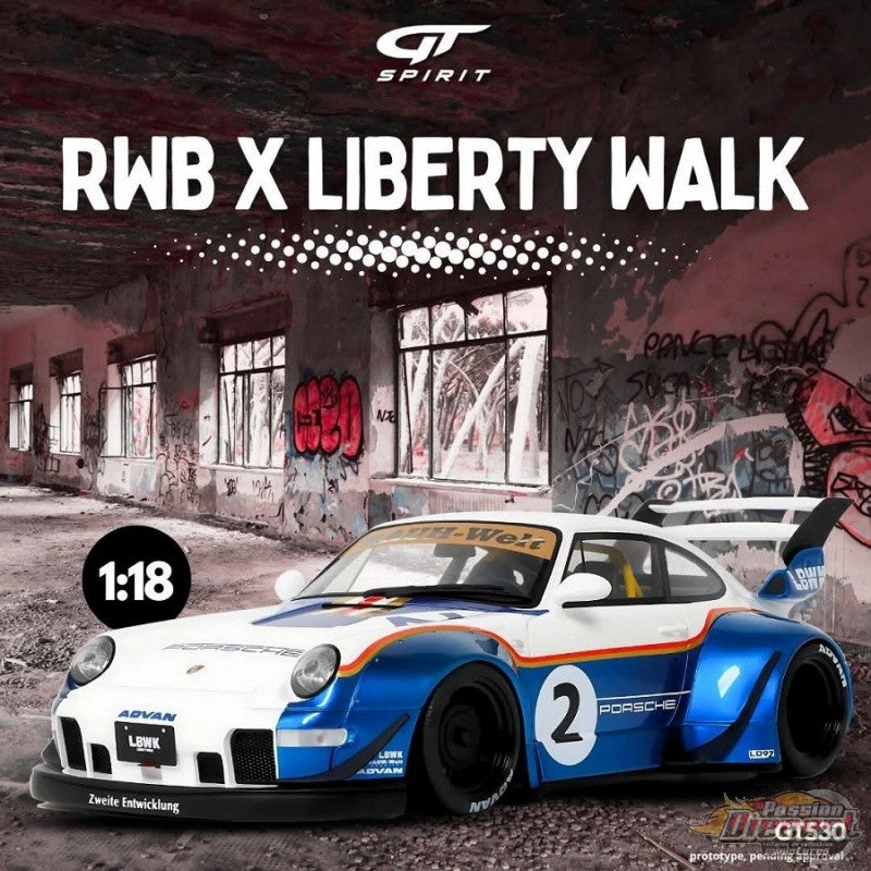 (PRE-ORDER, Q4, 2025) RWB X Liberty Walk White 2023