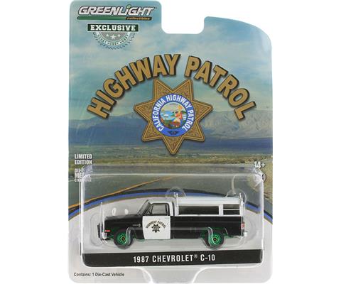 CHASE GREEN MACHINES-California Highway Patrol - 1987 Chevrolet C-10 Pickup