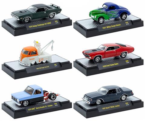 M2 Machines 1:64 Ensemble-Set (Detroit-Auto-Thentics Release 96)