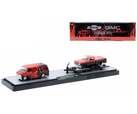 1973 Chevrolet Van G10 and 1976 GMC Sierra Grande 15 Custom
