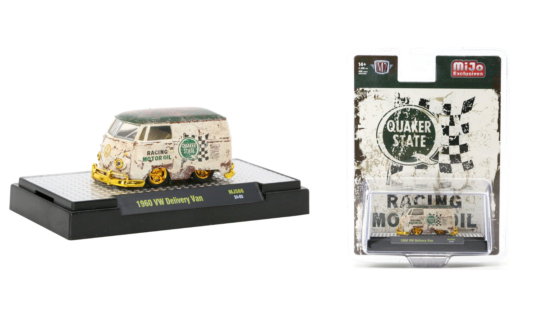 Chase Cars-1960 Volkswagen Delivery Van, QUAKER STATE, Weathered
