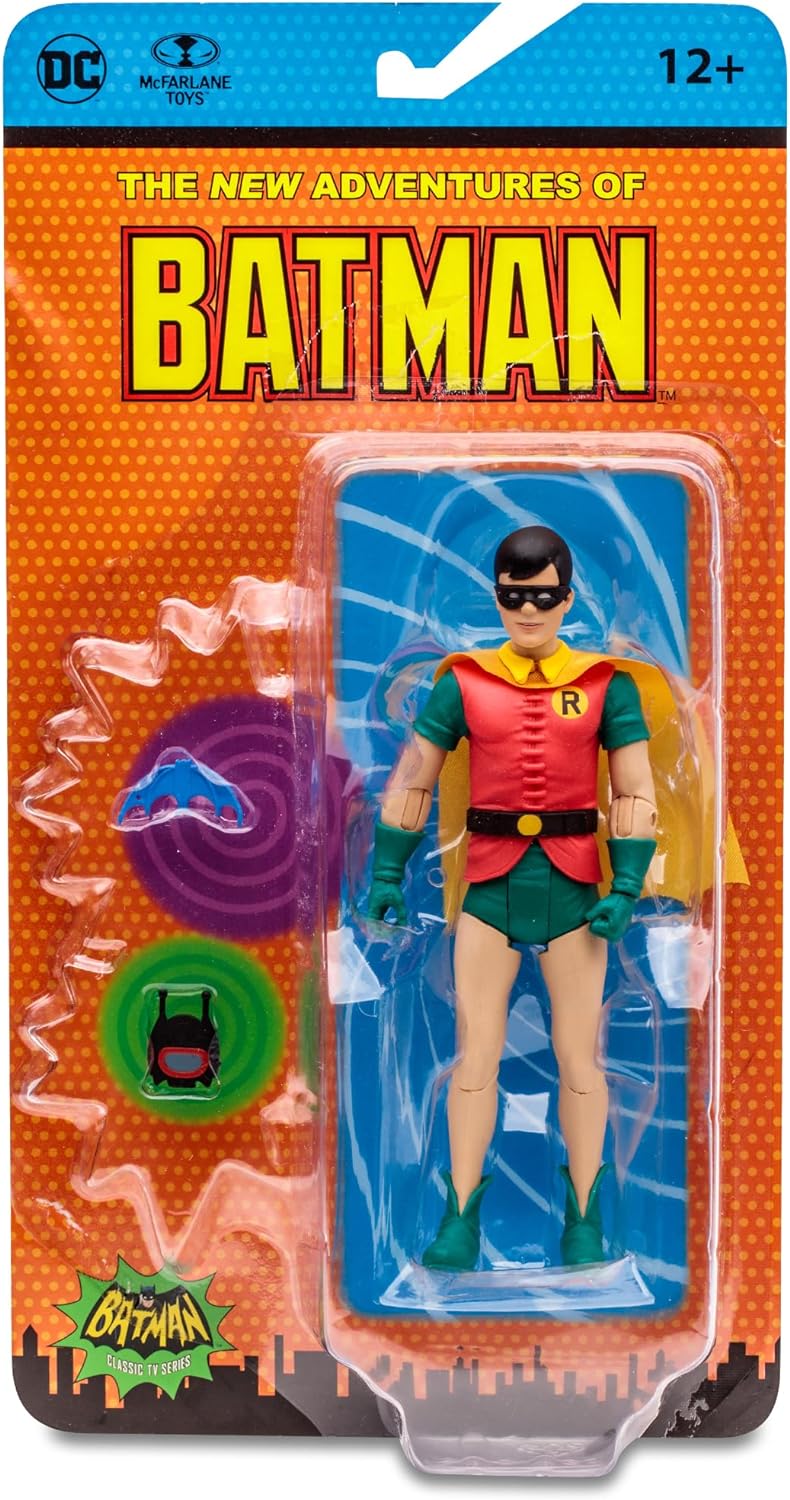 DC Retro Robin (The New Adventures of Batman) 6in Action Figure McFarlane Toys
